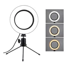 Kit Ring Light 6 Polegadas E Cabo Lightning iPhone