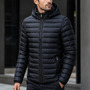 Jaqueta Masculina Puffer Corta Vento Bobojaco Blusa De Frio Preto Gg