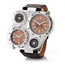 Reloj Hombre Oulm 9415 - Café