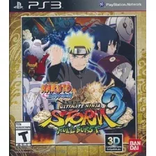 Naruto Shippuden Ult Ninja Storm 3 Full Burst Blakhelmet E