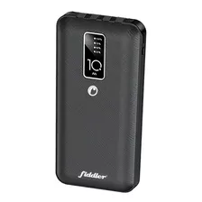 Power Bank 2 Usb 10000mah Color Negro