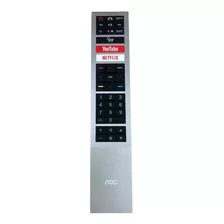 Controle Pra Tv Aoc Smart 4k Tecla Netflix Youtube Original