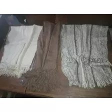 3 Mantones De Alpaca O Llama Precio Cada Uno 