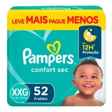 Fralda Infantil Pampers Confortsec Bag Verdinha