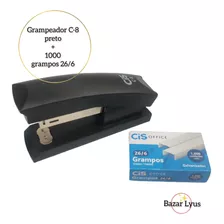 Grampeador C-8 +1000 Grampos 26/6 - Cis