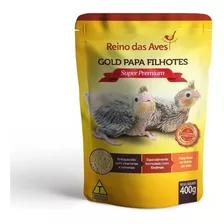 Gold Papa Filhotes Refil 400gr - Reino Das Aves 