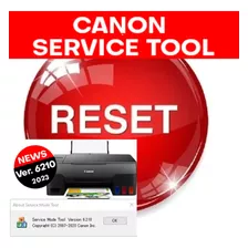 Reset Canon Service Tool V6210 Para Erro 5b00 Almofadas