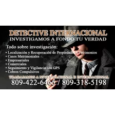 Investigador Privado En Moca.rd.18294189898