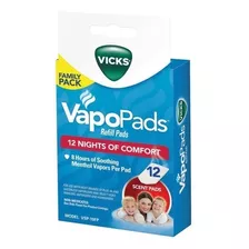 Vicks Vsp-19 Vapopads Almohadillas Aromaticas Pack 12 Piezas