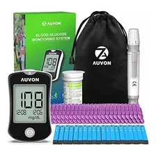 Glucómetros Auvon Ds-w Blood Sugar Kit No Requiere Codific