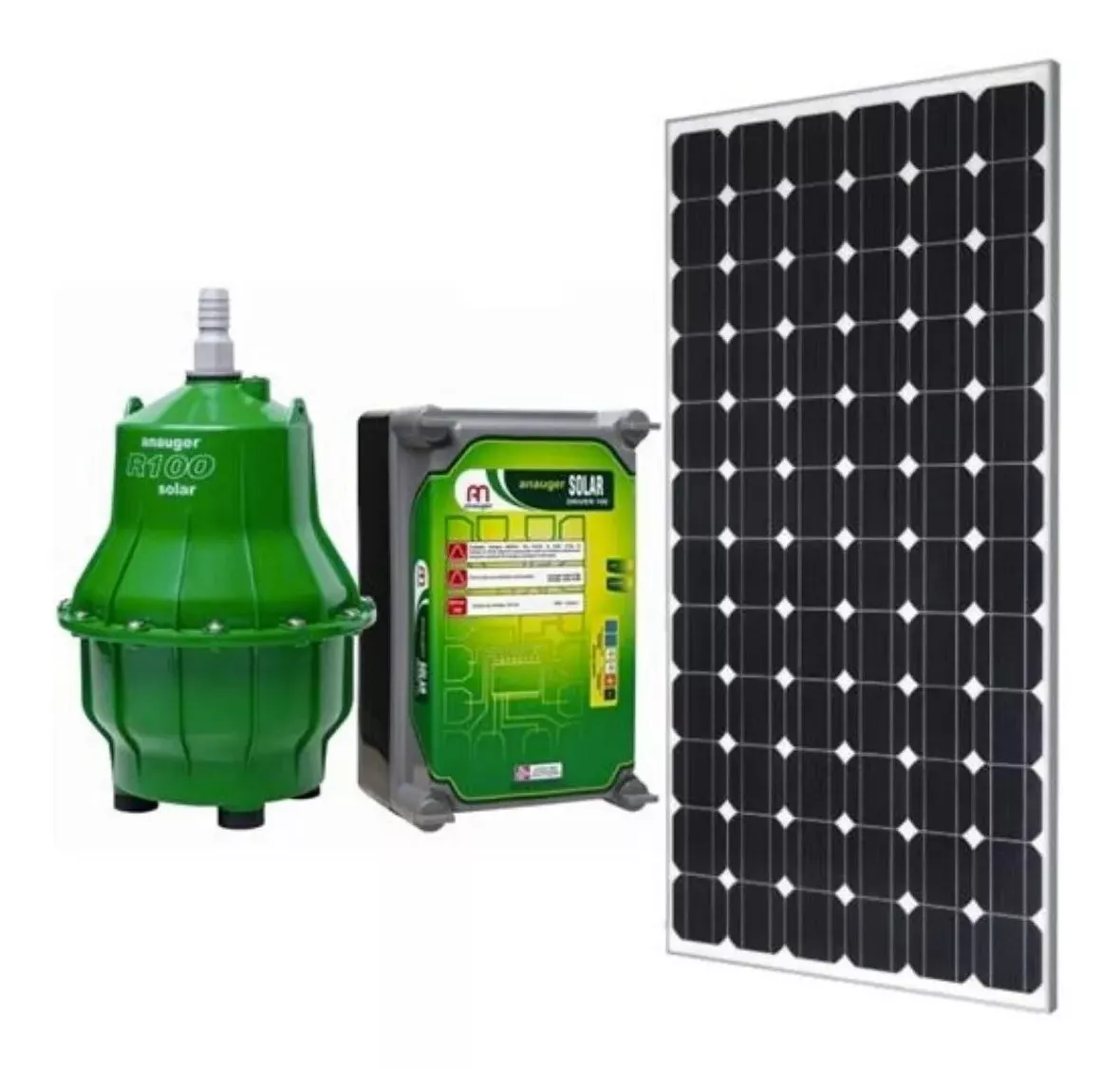 Kit Bomba Solar Anauger R100 - 8600l/dia