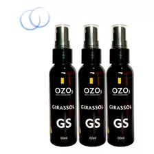  3 Óleo Ozonizado De Girassol Ozo3 Ozônio 60ml Tópico Fragrância Natural Tipo De Embalagem Spray