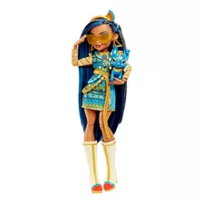 Monster High, Muñeca Cleo De Nile, Con Vestimenta De Moda Y Accesorios, Edad 4 Años En Adelante, Juguete Para Niñas