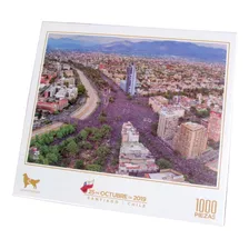 Puzzle 1000 Piezas 25 Octubre 2019 Chile Paisaje Urbano