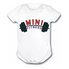 Body De Bebe Mini Fitnnes, ( Mamãe Academia )