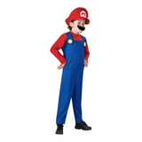 Disfraz De Super Mario Bros Luigi Para NiÃ±os Bigote Y Gorro