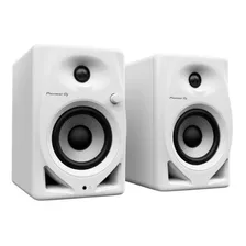 Par De Monitor De Audio Pioneer Dj Dm-40d-branco