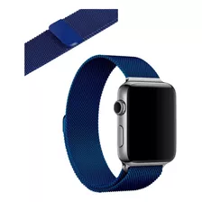 Pulseira Aço Milanese Magnética Compatível Com Apple Watch