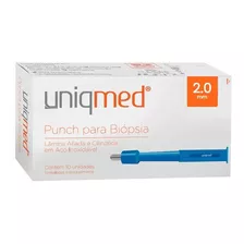 Punch Para Biopsia Uniqmed - Caixa Com 10 Unidades - Blister