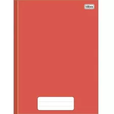 Caderno Brochura Univ. Pepper 80 Folhas Cor Vermelho