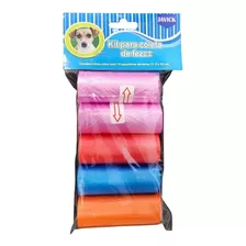 Kit 10 Rolo De Saco De Lixo Coco Pet Cachorro Biodegradável