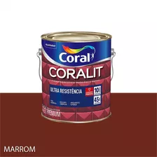 Esmalte Sintético Coralit Para Madeira E Metais Coral 3,6 L