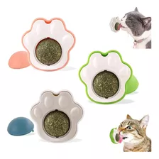 Bola Hierba Gatera Catnip Snack Para Gatos Bola Adhesiva Cat