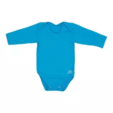 Body Praia Infantil Proteção Uv Azul Everly