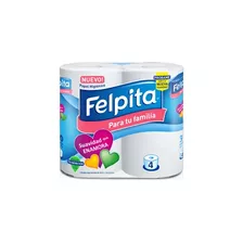 Papel Higiénico Felpita 4x30 Metros Pack X12 Paquetes