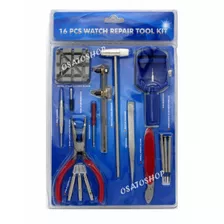 Kit Relojoeiro Profissional - 16 Ferramentas