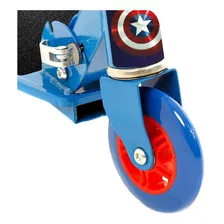 Patinete Capitão América De 3 Rodas De Metal Meninos Azul Cor Homem Aranha