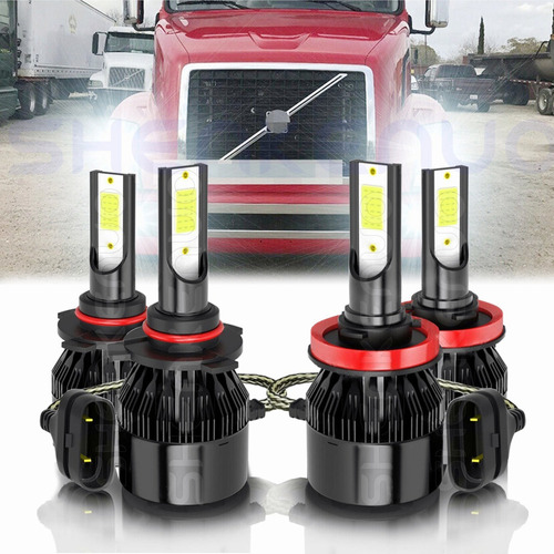 Para 2004-15 Volvo Vnl Vnm 630 670 730 780 Kit De Focos Led Foto 2