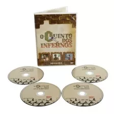 O Quinto Dos Infernos * Box 4 Dvds * Dom Pedro I * Novo 