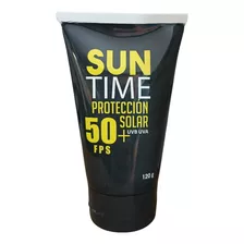 Bloqueador Solar Suntime 120ml Factor 50+ Con Dispensador