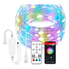 Rollo De Luces Led Rgb Wifi Tuya Con Musica Y Ir 10 Metros