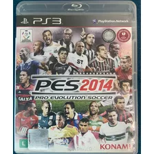 Jogo Pro Evolution Soccer Pes 2014 Game Ps3 Físico Original