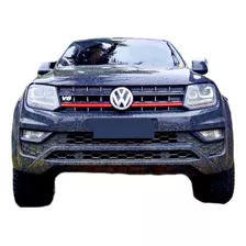 Aplique Friso Detalhe Vermelho Grade Amarok 