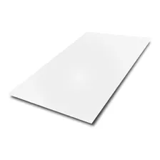 Plancha Aluminio Compuesto Blanco 3mm 0.18 1.22 X 1.22 Mt