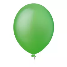 Balão Bexiga Redondo Liso Verde Citrus - N5 - 50und