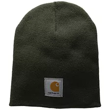 Gorro De Punto Carhartt Para Hombre, Verde Oscuro, Talla Úni