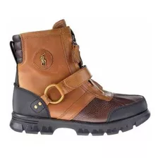 Botas Polo Ralph Lauren Conquest Hi Br Wd/tan