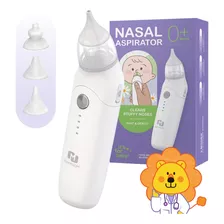 Aspirador Nasal Elctrico Para Beb, 3 Boquillas De Succin Nas