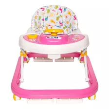 Andador Infantil Rosa Musical Styll Baby Henriquebabys