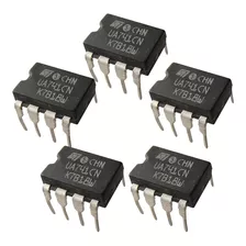 Pack 5pcs Amplificador Operacional Ua741cn Lm741 Ao [ Max ]