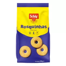 Biscoito Rosquinha Mel Sem Glúten Zero Lactose Schär Pacote 200g