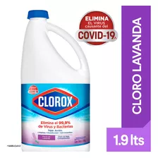 Cloro Clorox Flores De Lavanda 1900 Gr