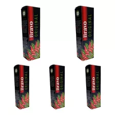 Molho De Pimenta Bravo Original Kit Com 5 Unidades De 60ml