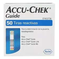 Tiras / Tirillas Accu Chek Guide X10 X50 X100