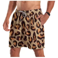 Short Bermuda Animal Print Onça