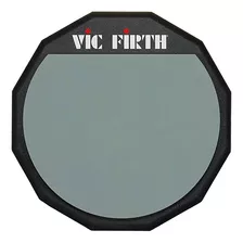 Practicador Para Bateria Vic Firth Pad 12 Ravicpad12 Color Negro Gris